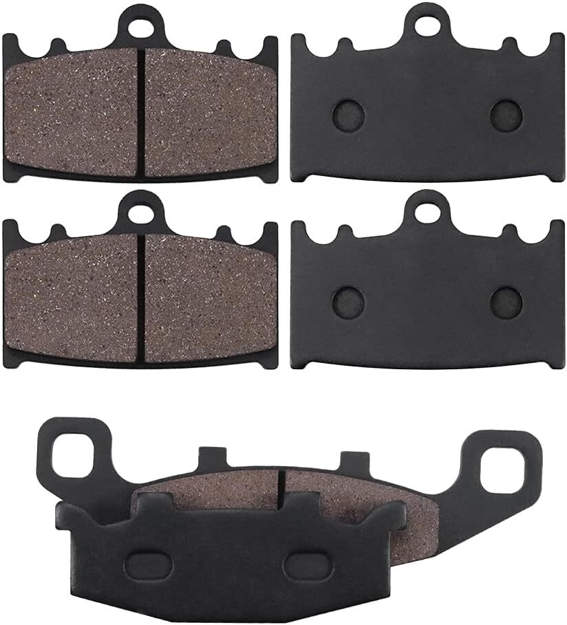 Front Rear Brake Pads for Kawasaki 1990-1993 GPZ 900R 1990-1996 ZZR400
