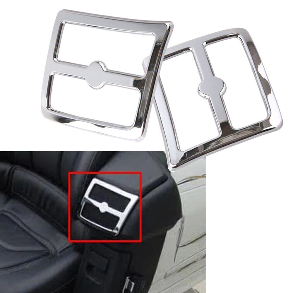 for Honda Goldwing GL1800 2001-2011 2002 2003 ABS 2x Chrome Fairing Tank Trim