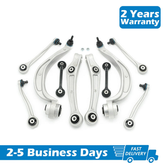 Front upper and lower control arm bushings 10x for Audi A4 Quattro A5 S5 Q5 2008-10