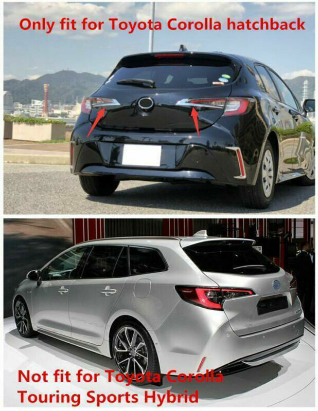 2019-2023 for Toyota for Corolla Hatchback Chrome Body Side Door Molding Cover Trim