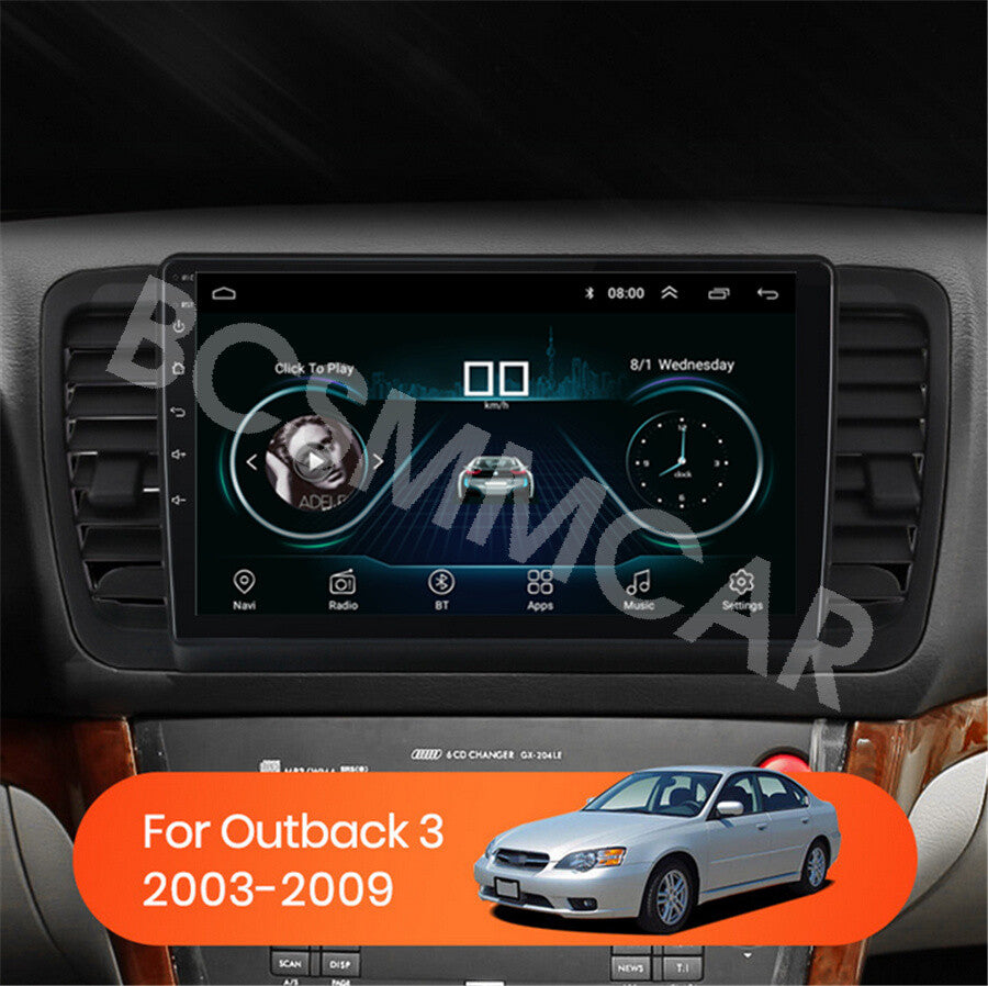 Fit for Subaru Outback Legacy 2003-2009 Car Radio GPS For Apple CarPlay Camera