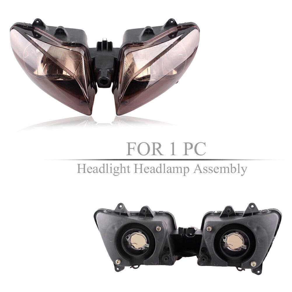 Front Headlight Bulbs Head lamp Assembly for Yamaha 2000 2001 YZF R1 Motorcycle
