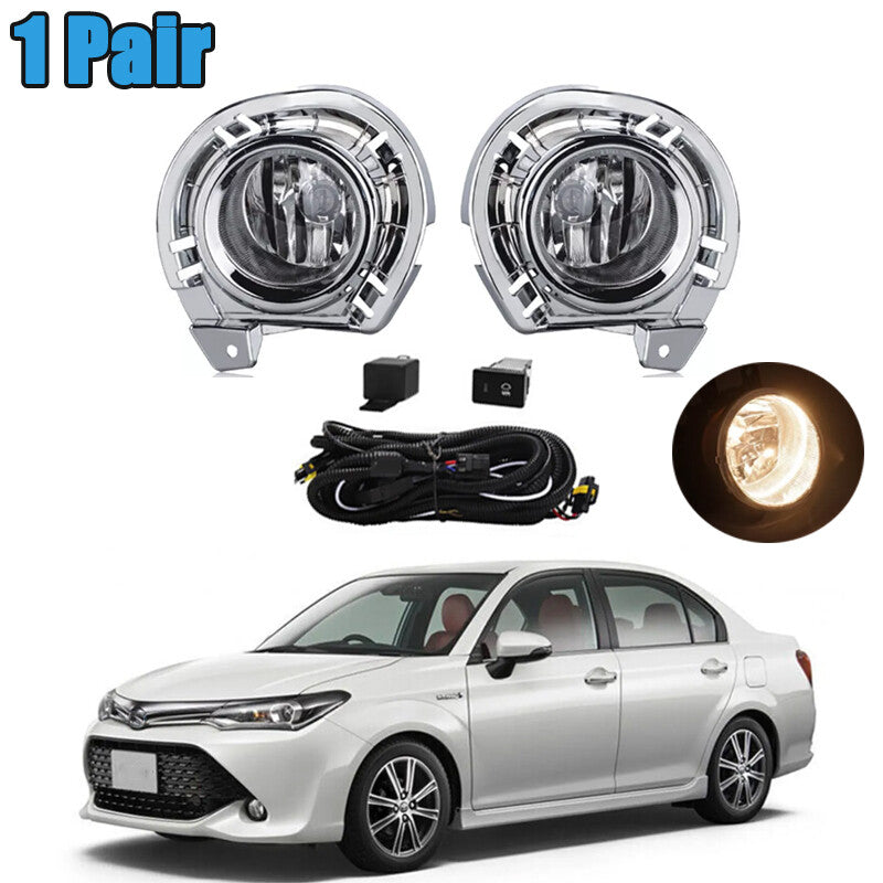 for Toyota for Corolla Axio Fielder 2016-2017 Fog Light Fog Lamp Switch Chrome Bezel