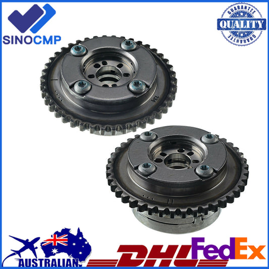 2Pcs IntakeExhaust Camshaft Actuator for Mercedes-Benz C300 CLA250 GLA250 15-17