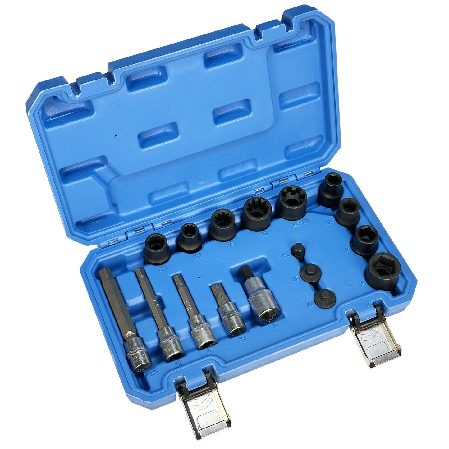 17-piece brake caliper socket set, wrench set, drill bit tool kit suitable for Audi / for Volkswagen / for BMW ...