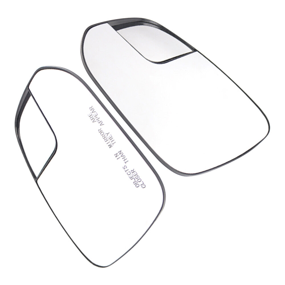 Fits 14-2020 for Toyota for 4Runner Front LHRH Exterior Blind Spot Heated Mirror Glass
