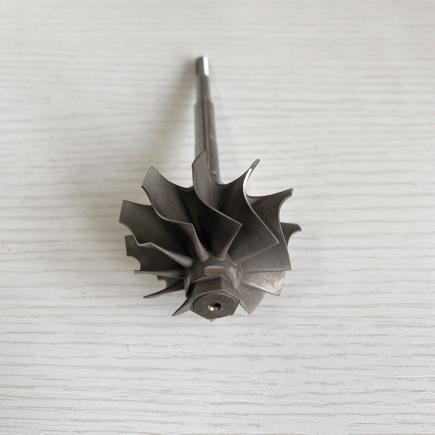 GT2554R/GT2560R 41.70/53.00 mm 11-blade ball bearing turbine turbine shaft wheel