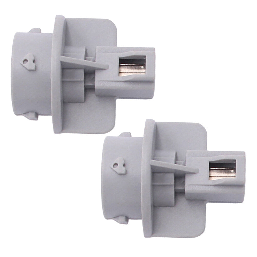 2Pcs For 1988-1993 for Acura Front Car Turn Signal Blinker Light Bulb Socket Gray