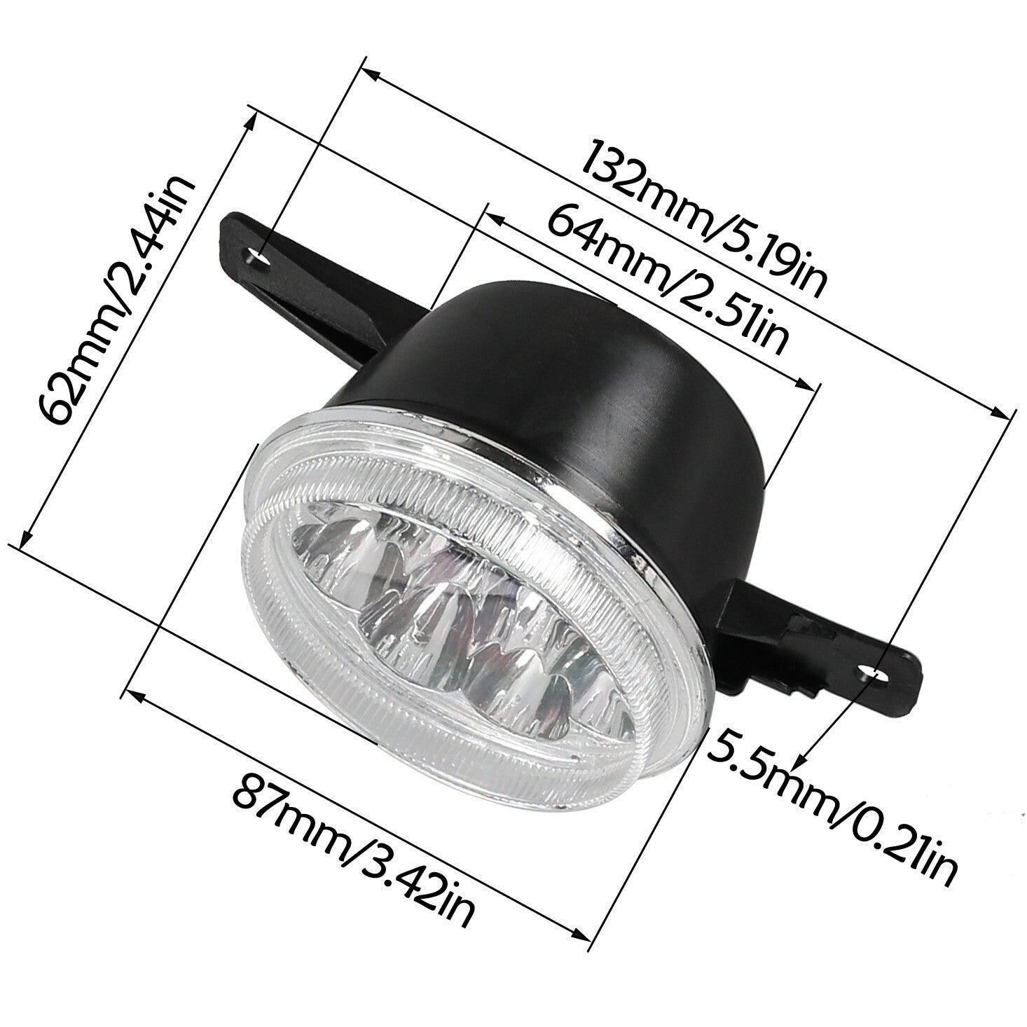 12V Pair Left Right Head Light Lamp 150cc 200cc 250cc Quad Bike ATV 4 Wheelers