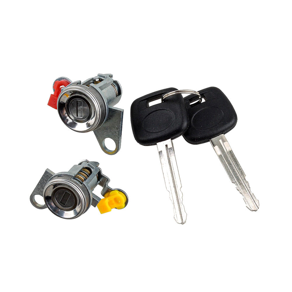 Fit for Corolla Ae110 for Toyota RAV4 Door Lock Cylinder Keys Set 69052-12340