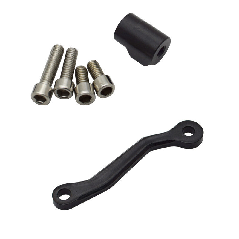 Motorcycle brake clutch master cylinder fluid reservoir oil cup bracket decoration