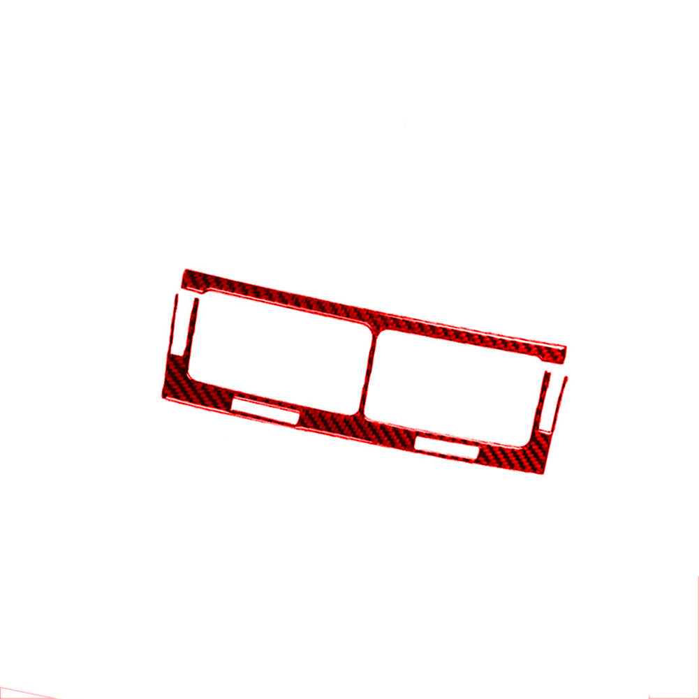 Red Central Control Vent Trim Cover Carbon Fiber for Chevrolet COBALT 2005-2010