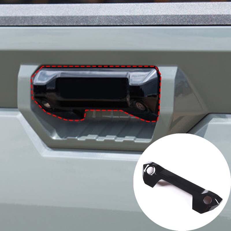 2-Piece Dark Blue Center Control Gear Panel Trim for Toyota Tacoma 2016-2020 USA