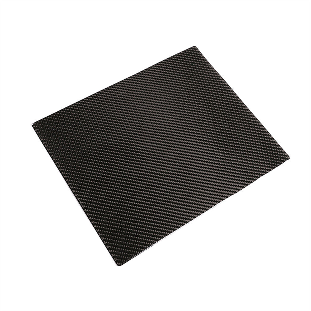 Carbon Fiber Rear Air Vent Outlet Anti-kick Panel Trim for T@yota Tundr@ 2014-21
