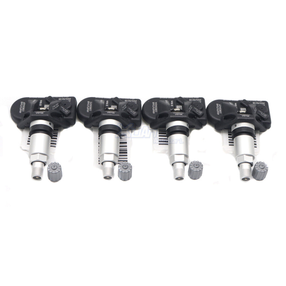 433MHz Tire Pressure Sensor 68487472AB 4x for Chrysler 300 S Touring 2022-2023