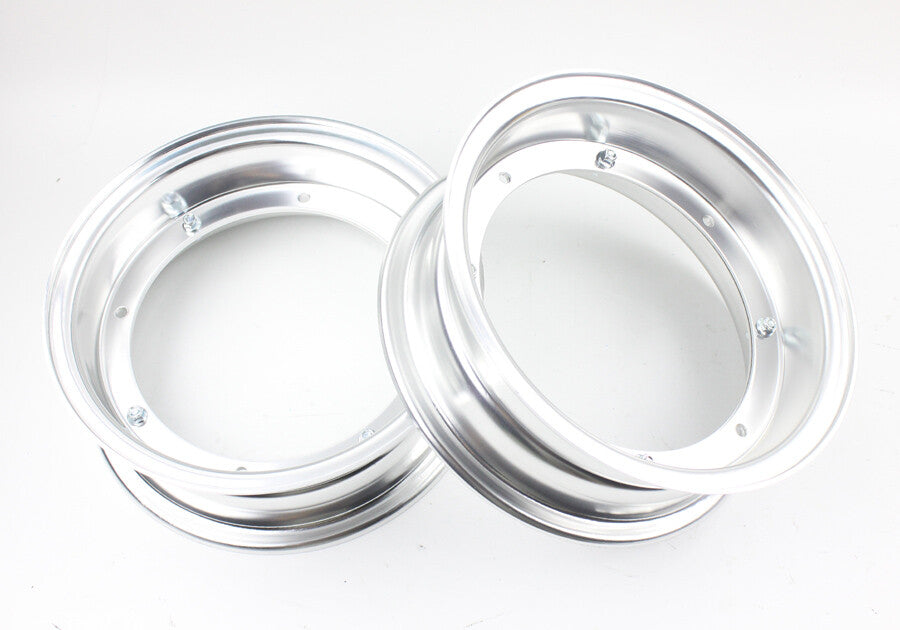 1 Pair 3.50 x 10 Aluminium Rims for Honda DAX Bikes CT70 Aftermarket Wheels