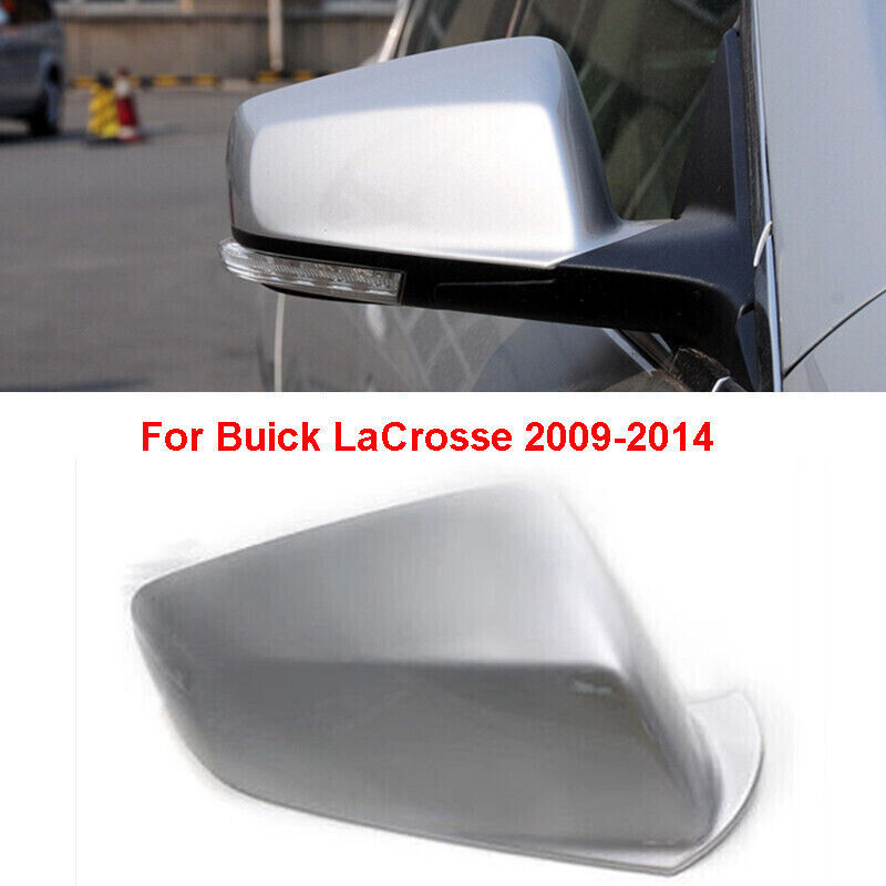 Silver Right Rearview Door Mirror Shell Cover Cap for Buick LaCrosse 2009-2014