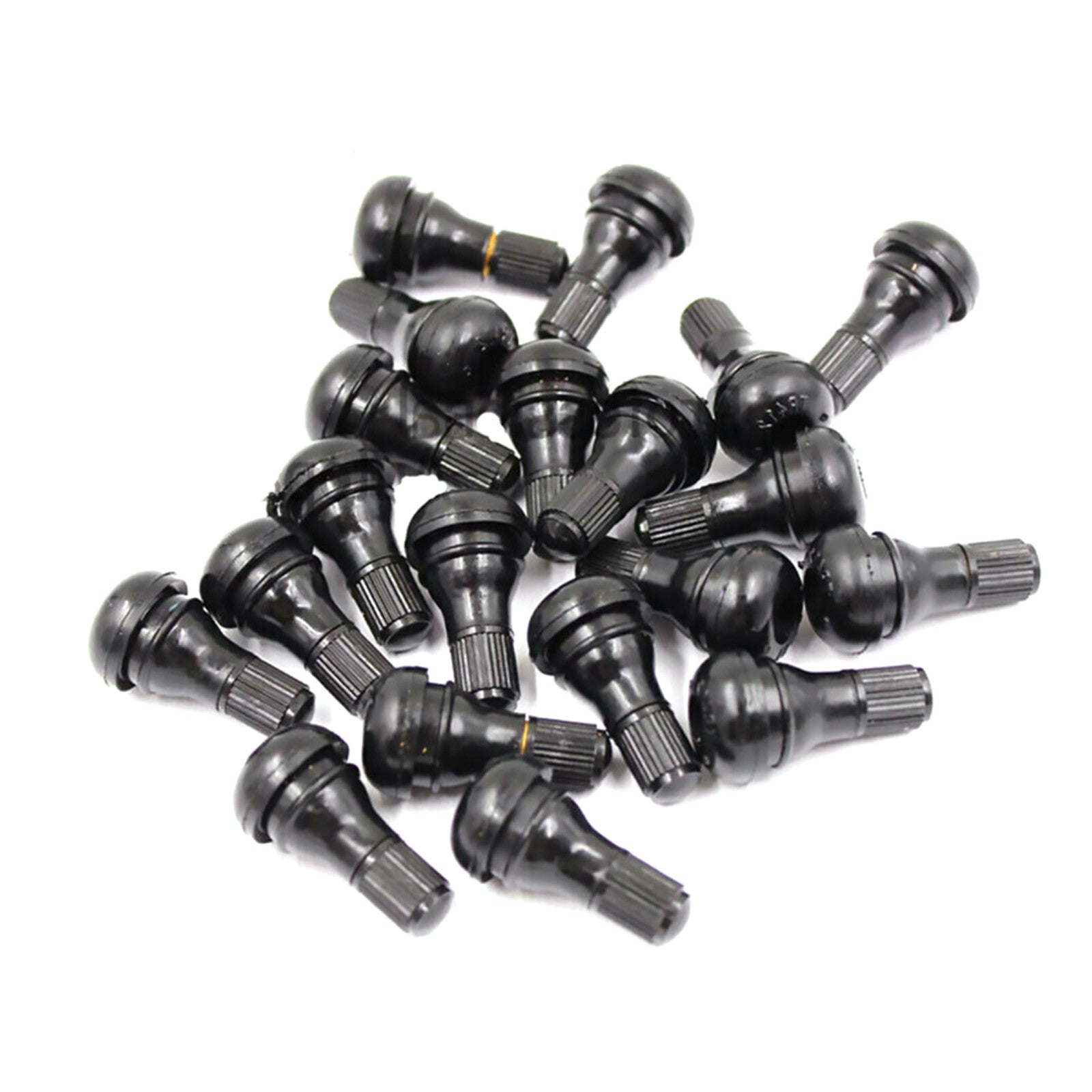 25Pcs Universal TR412 35mm Long 19mm Tyre Valve Stems For Auto Motorcycle D
