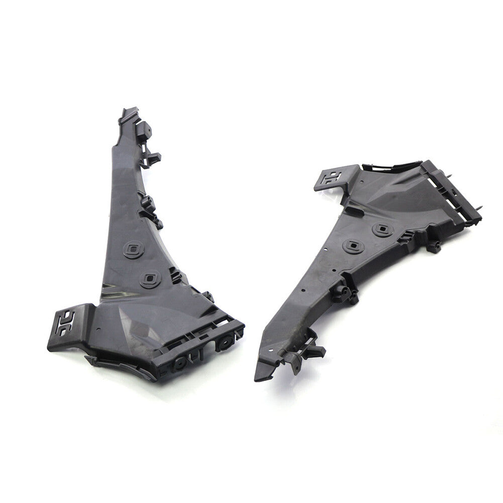 Pair Front Bumper Brackets Guide Retainer Support Fit for Audi Q7 2007-2015 Auto