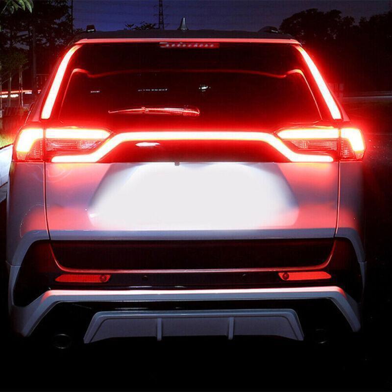 for Toyota RAV4 19-2023 Black Rear Tail Light Driving Turn Signal dynamic Brake