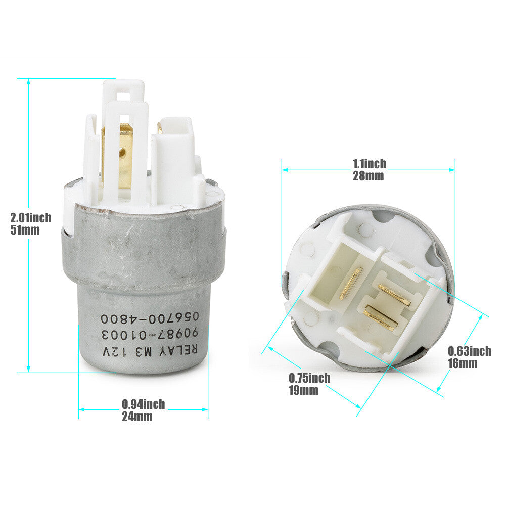 Tail Light Relay 3Pin for Chevrolet for Lexus for Toyota for Land Cruiser Pickup 2.0L 1.5L