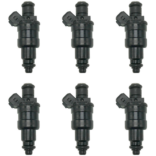 for Jeep for Wrangler Cherokee 4.0L Set of 6 Flow Matched Fuel Injectors 53030778