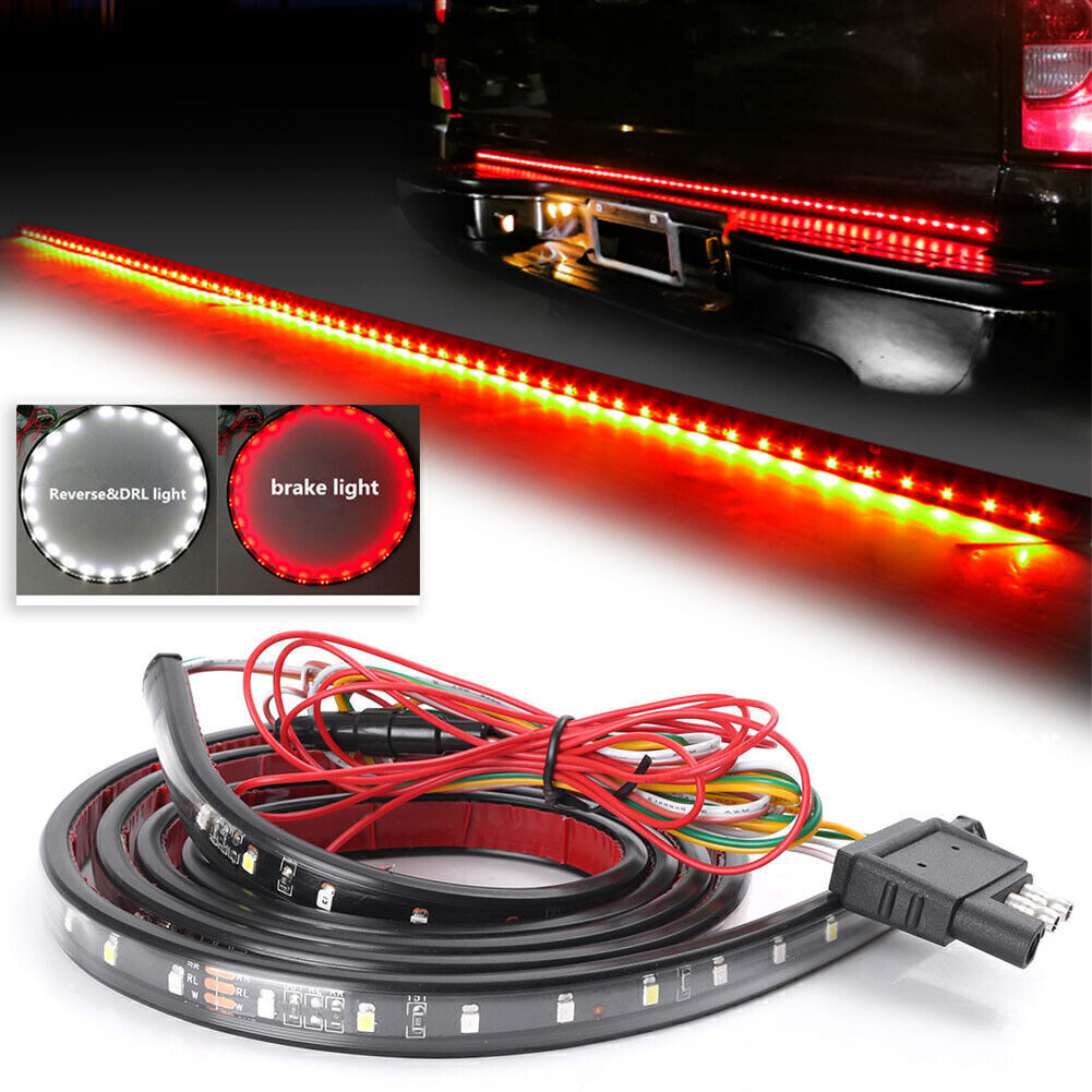 60 Tailgate LED Light Brake Turn Signal Stop Tail Strip Lamp for Jeeps Truck US