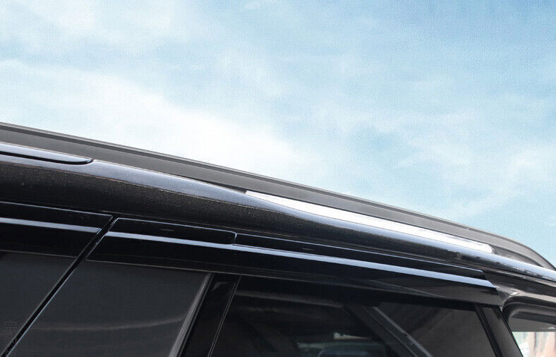ABS Black Side Window Visor Vent Deflector 6X for Land Rover Discovery 5 2017-25