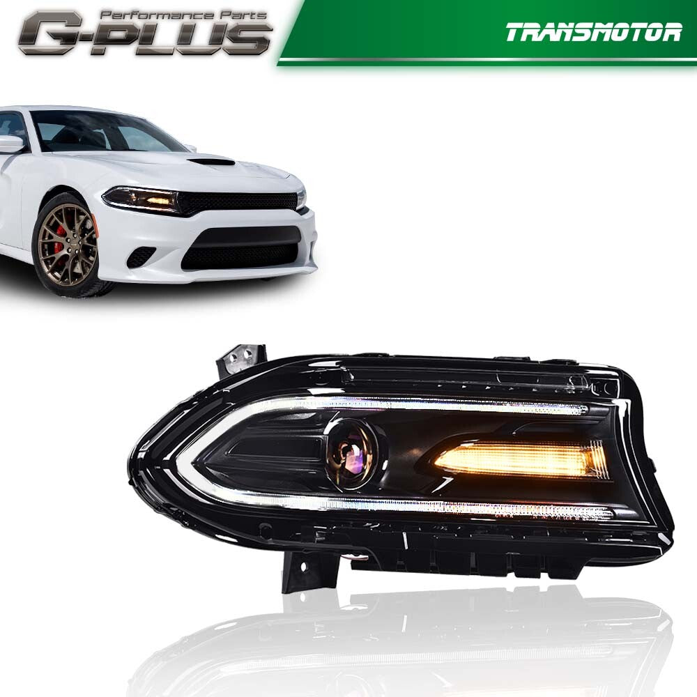 Suitable for 2015-2021 for Dodge Charger with halogen headlights on the right passenger side.