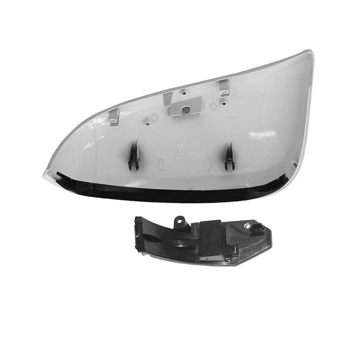 2PC Right Side Mirror Turn Signal Light w/Cover Cap for Toyota RAV4 2016-2018
