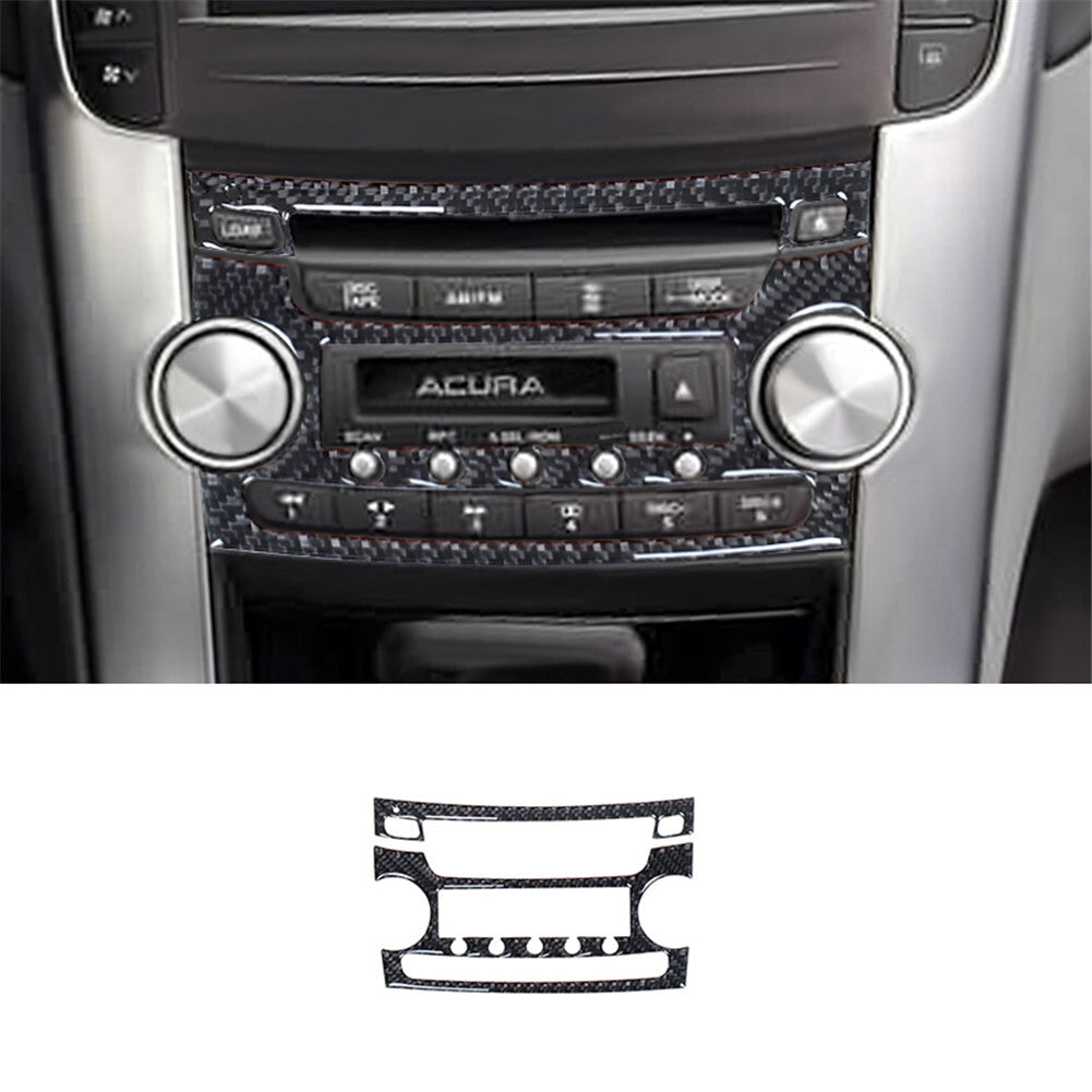 26Pcs Carbon Fiber Interior Full Set Cover Trim Kit for Acura TL 2004-2008