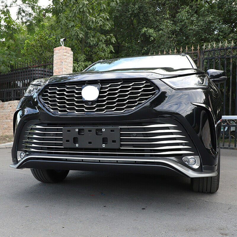 for Toyota Highlander XSE 2020-2022 Front Bumper Grille Grill Cover Decal Trim