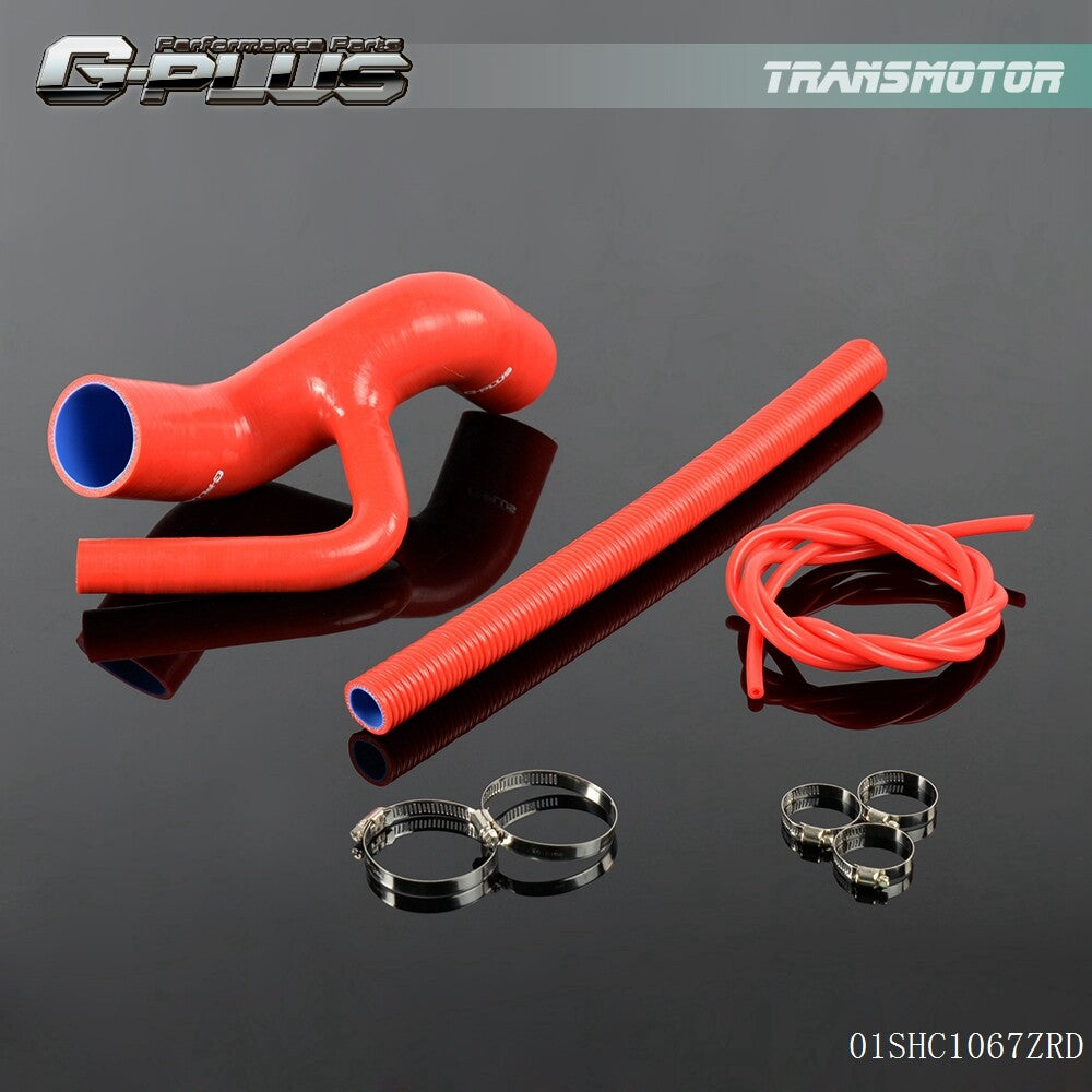 8-piece pack of silicone radiator hoses, red, suitable for Audi S3/TT seats, Leon VAG dump VLV