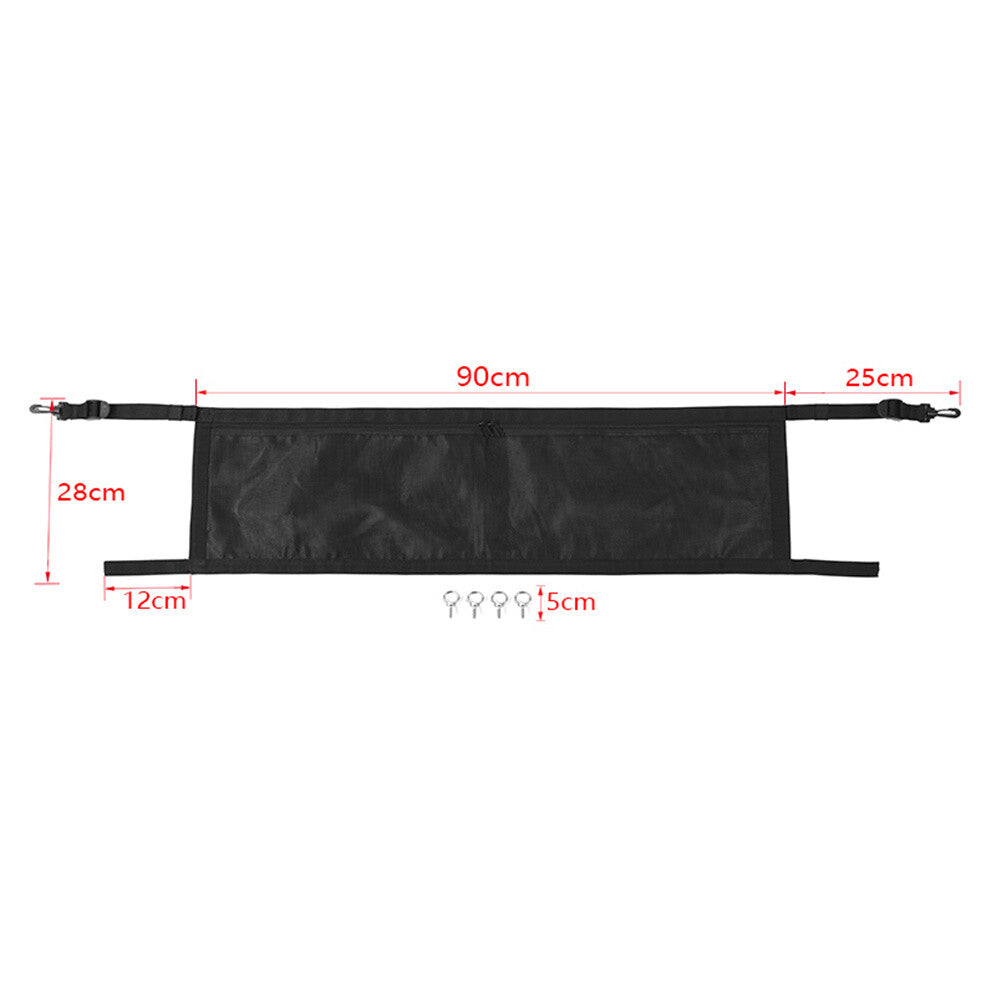 Black Rear Cargo Net Trunk Isolation Storage Net Cover for Suzuki for Jimny 2019-23