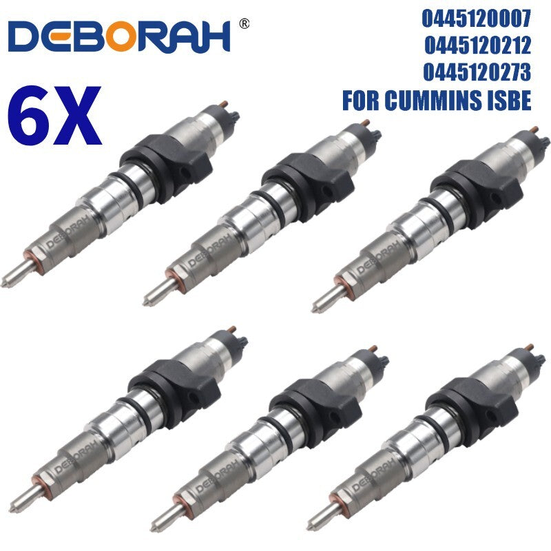 6X 0445120007 Fuel Injector 0445 120 007 Common Rail Injector 0 445 120 007