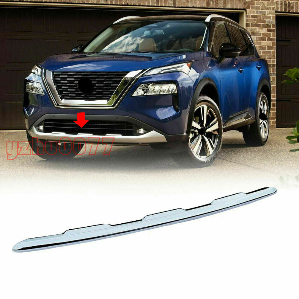 6X for Nissan Rogue 2021-2023 Chrome Front/Rear Bumper Body Molding Cover Trims