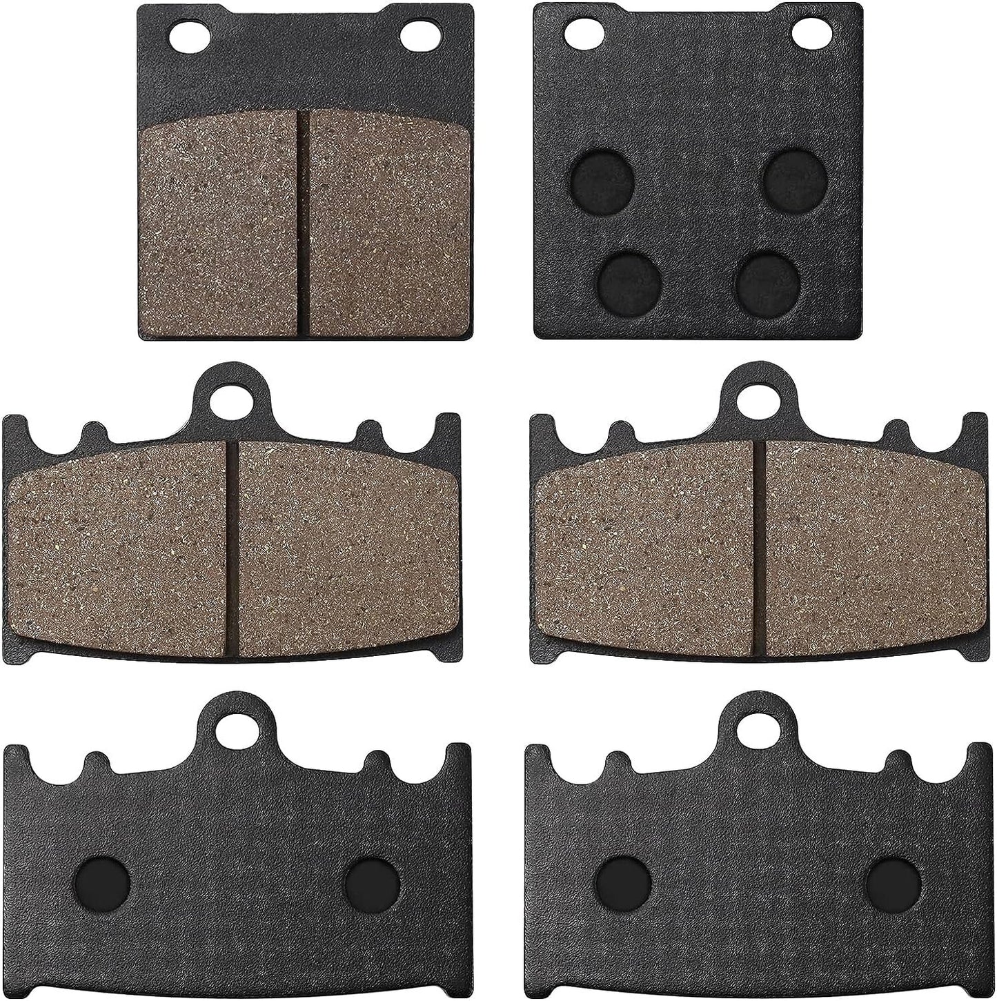 Front and Rear Brake Pads for Suzuki GSXR 600 GSXR600 1997-2003 GSXR750