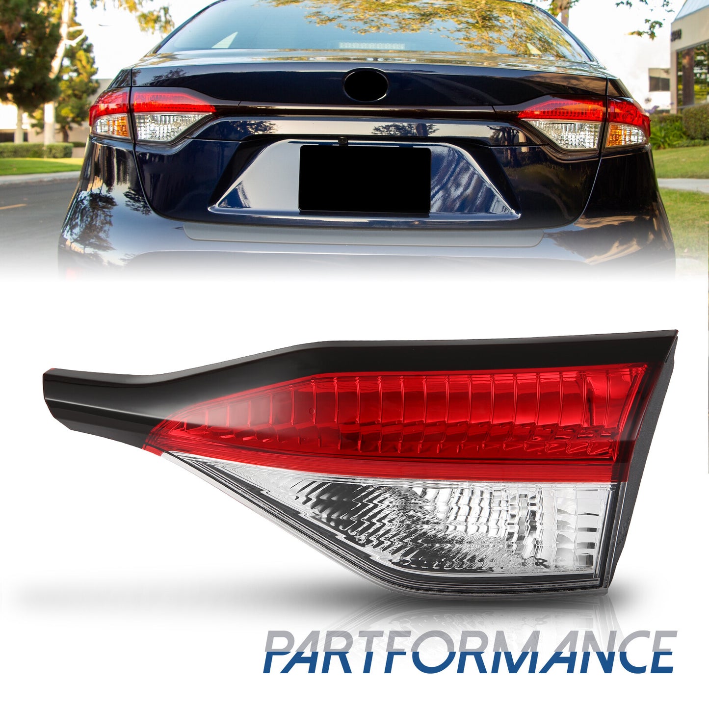 Applicable to 2020-2022 for Toyota for Corolla rear taillight and brake light inside the passenger side right-hand side.
