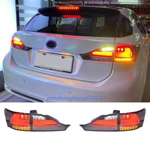 LED left and right taillight assemblies (2 pieces) for Lexus CT200H 2011-2017