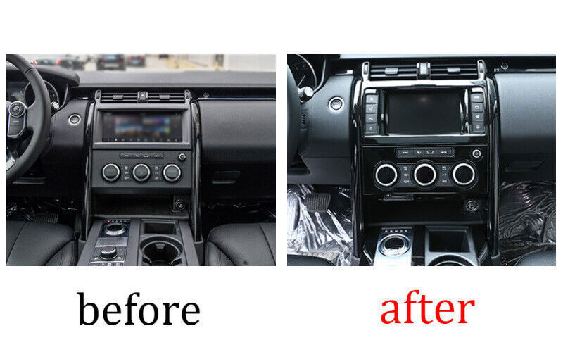 1P Black Console Volume Switch Panel Trim for Land Rover Discovery 5 2017-20 GL
