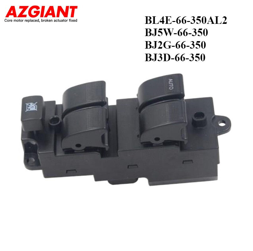 Front Left Driver Side Power Window Switch BJ5W-66-350 for 2003 - 2005 for Mazda 6