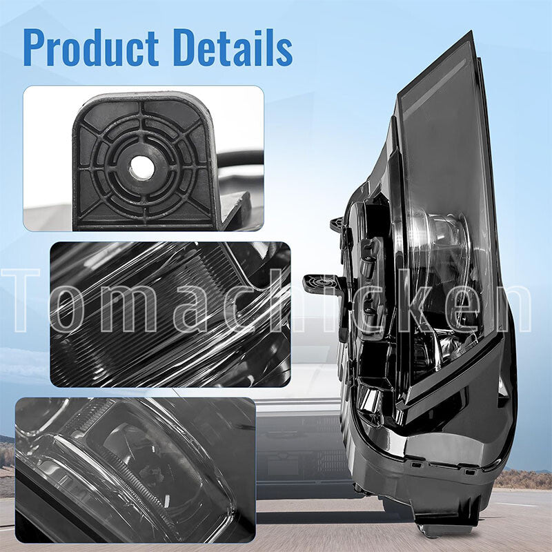The dual-beam LED headlight assembly is suitable for the 2024-2025 for Hyundai Sonata (left LH side).