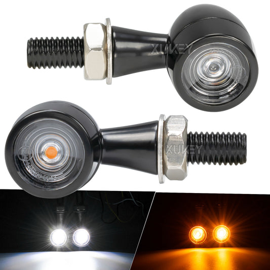 2x Motorcycle Turn Signal Light for Yamaha Dragstar for Honda Shadow for Harley Touring