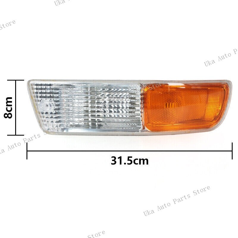 1 Pair Front Bumper Fog Lamp Fog Light Without Bulb For 1998 1999 for Toyota RAV4