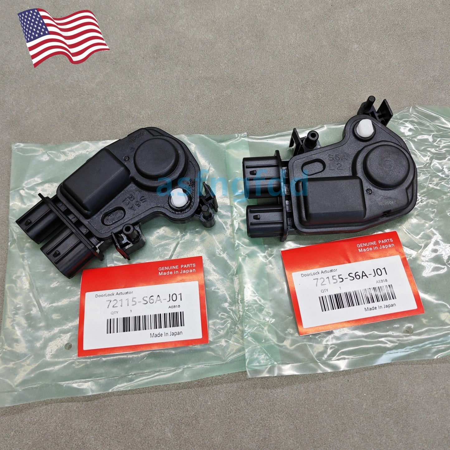Left and right power door latch actuators are suitable for Honda for Civic , CRV, and for Acura RSX.