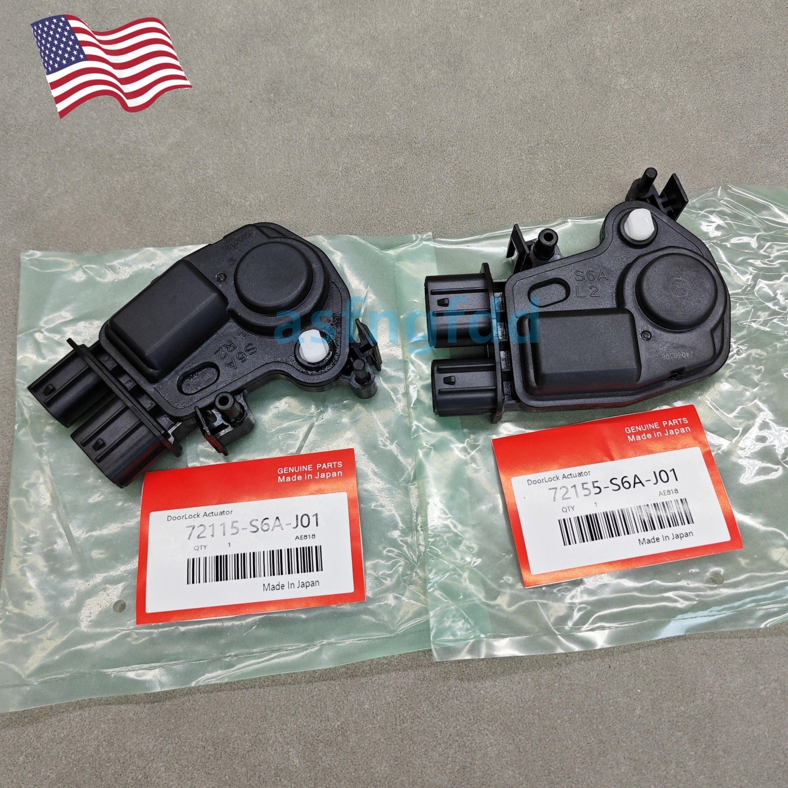 Left and right power door latch actuators are suitable for Honda for Civic , CRV, and for Acura RSX.