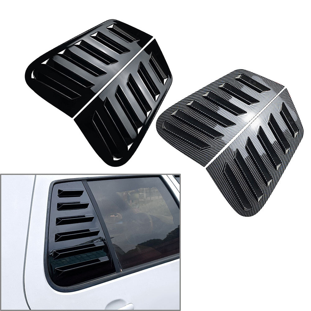 Rear Window Side Vent Shutter Louver Cover Trim for Volkswagen for Golf 4 MK4 97-06