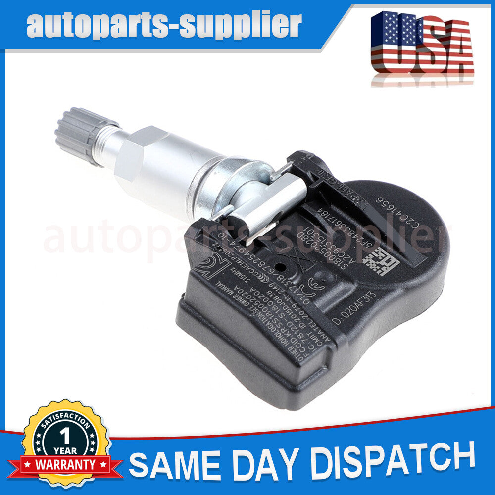 4-pack TPMS tire pressure sensors C2C41656 315MHz suitable for Jaguar XF XK XKR 2010-2015
