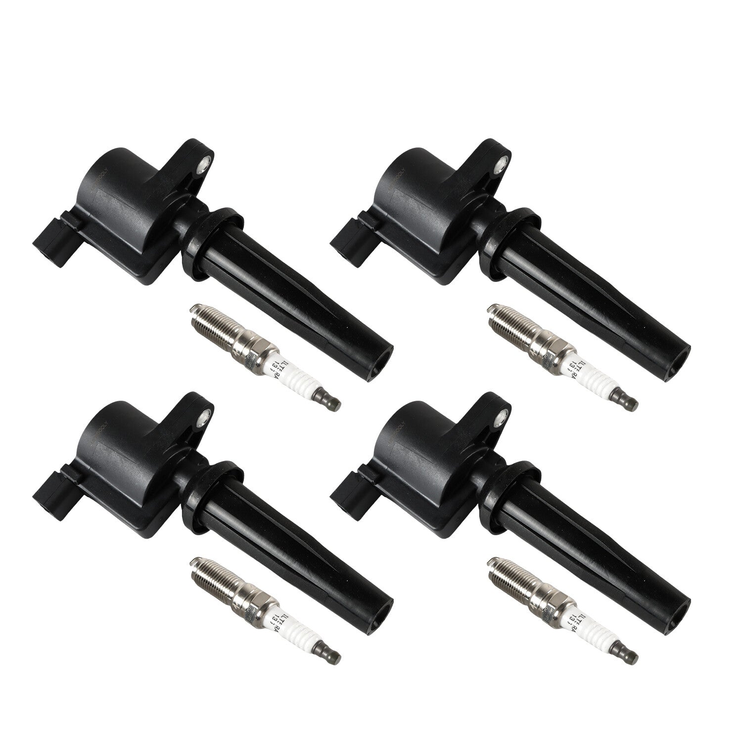 Ignition Coil  Iridium Spark Plug For 2009-2020 for Ford Fusion Escape 2.0 2.5L