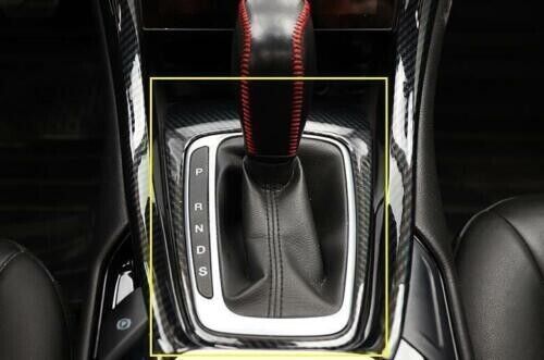 for Ford Fusion Mondeo 2013-2016 Carbon Fiber Style Gear Shift Panel Cover Trim